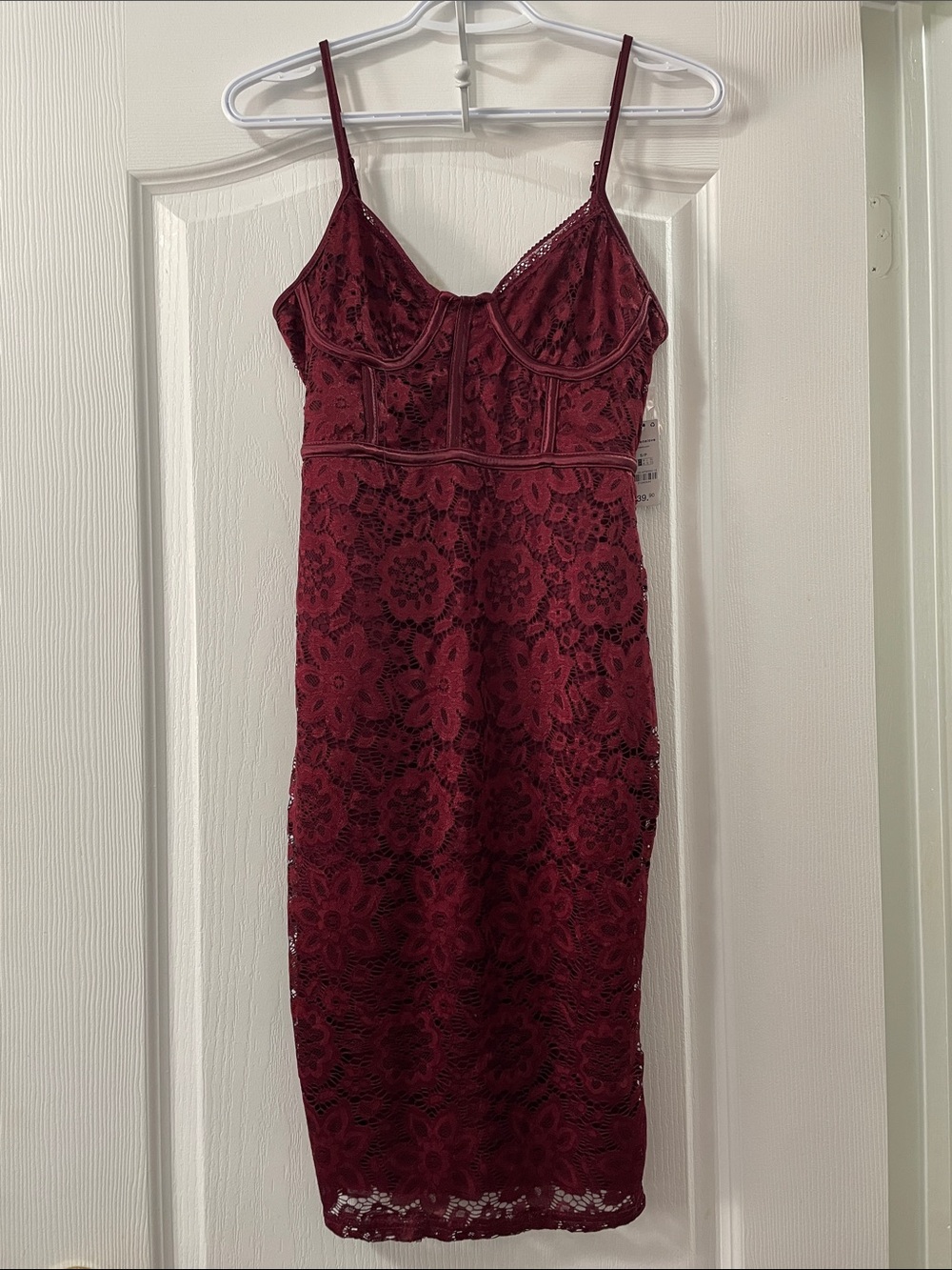Lace Bustier Style Dress